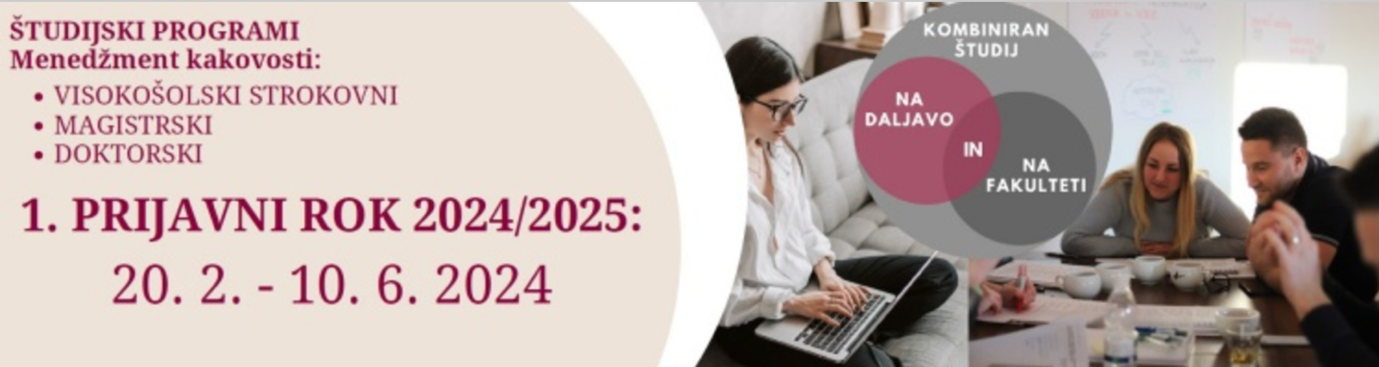 Izpopolnite svoje vodstvene sposobnosti z Menedžmentom kakovosti na FOŠ!